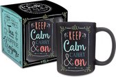 Chalk Talk 'Keep calm & carry on'