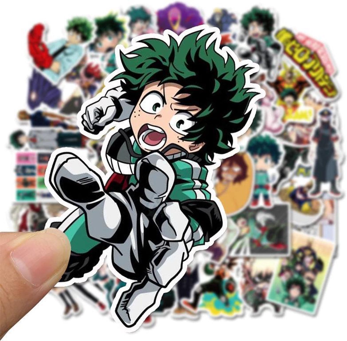 My Hero Academia Stickers - 50 Stuks - Manga - Anime - Stickers Volwassenen - Laptop Stickers - My Hero Academia