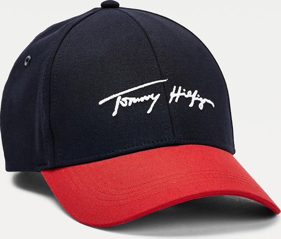 Tommy Hilfiger - TH signature cap - heren - desert sky | bol.com