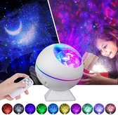 Starlight - Tobeape LED sterrenhemel projectorlamp - oceaan golven projector nachtlampje - romantische sfeerlamp - 360 ° rotatie - perfect voor baby - kinderfeestje - familiereünie - auto - k