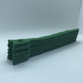 BlueBirdz - Kabelbinders Klittenband Groen 20 stuks -  Klittenband Kabelbinder - Tie wraps - Cable Organizer