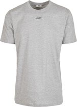 LXURY Élance Heren - Classic T-Shirt - Grijs - Maat S