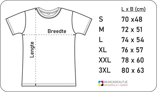 mijncadeautje T shirt unisex zwart Niemand is perfect