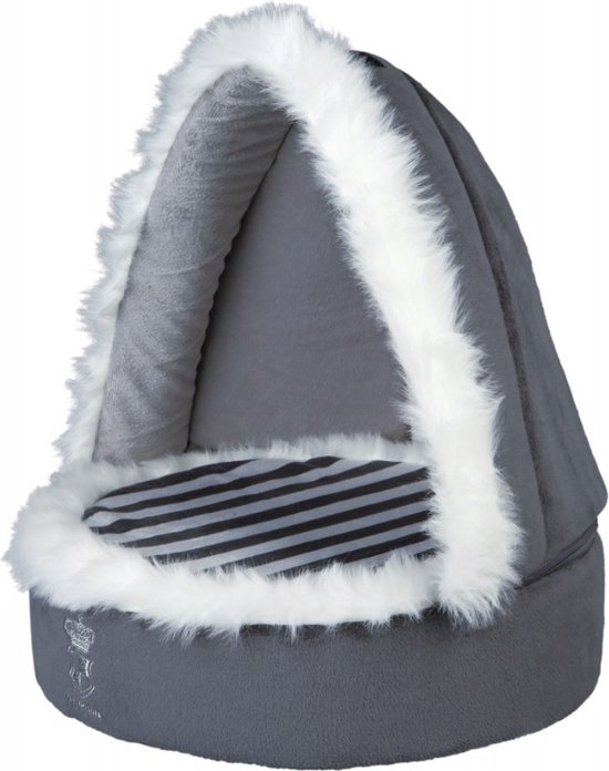 Trixie Beschermende kraag, X-Large, 60-64 cm/29 cm, grijs