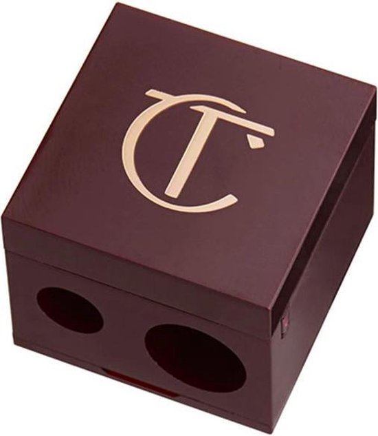 Foto: Charlotte tilbury pencil sharpener puntenslijper liefdes cadeau vrouw valentijn cadeautje vrouw valentijn kusjes giftset cadeau tip