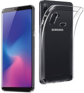 Hoesje Coolskin3T - Telefoonhoesje voor Samsung A6s - Transparant Wit