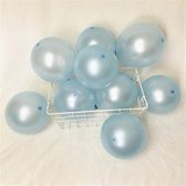 Geboorte ballonnen set Jongen | Licht Blauw | Baby - Boy | 10 stuks  (kleine ballon 5 inch) | Babyshower - Kraamfeest - Kraamborrel - Decoratie - Feest - Kraamtijd - Kraamborrel -