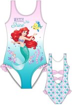 Disney - Kleine zeemeermin Ariel - badpak -  maat 104/110