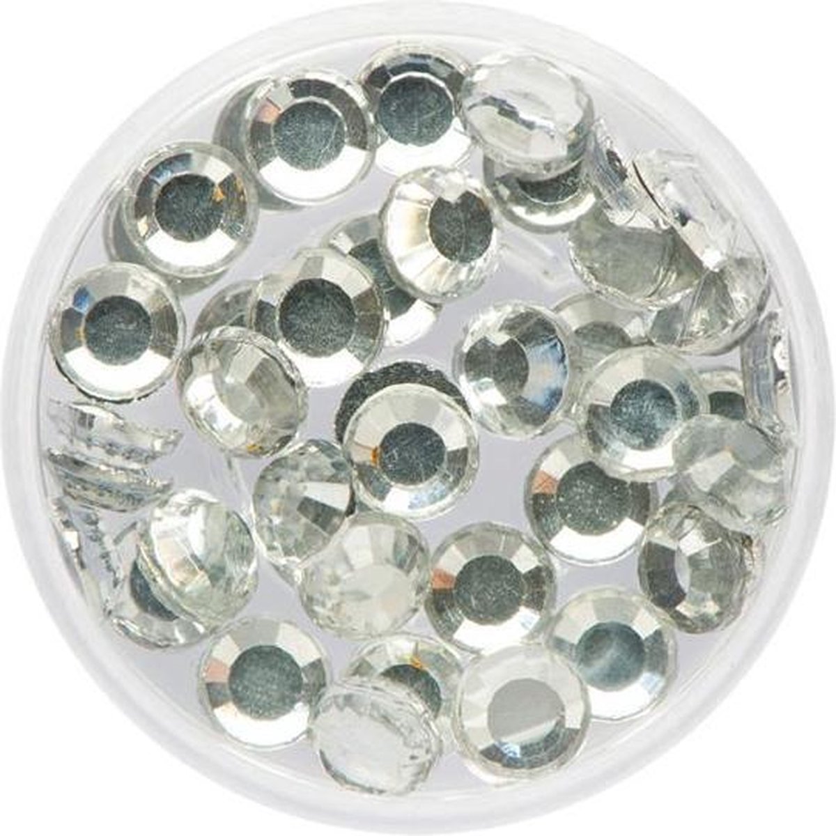 Eulenspiegel - Schmink - Face Jewels - Glitter Steentjes - Carnaval - kleur Kristal