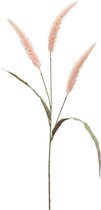 Kunstbloem Pennisetum roze 93 cm