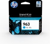 HP 963 - 10.74 ml - cyaan - origineel - inktcartridge - voor Officejet Pro 9010, 9012, 9013, 9014, 9015, 9016, 9018, 9019, 9020, 9022, 9023, 9025, 9028