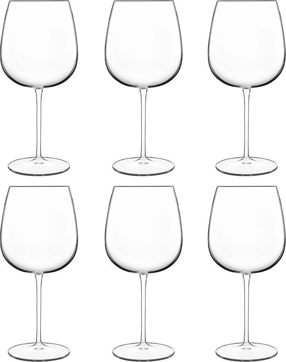 Luigi Bormioli Meravigliosi - Wijnglas - 65cl - 6 stuks