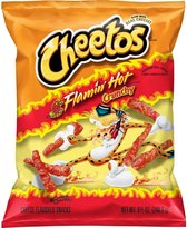 Cheetos Crunchy Flaming Hot 226 gr chips lays