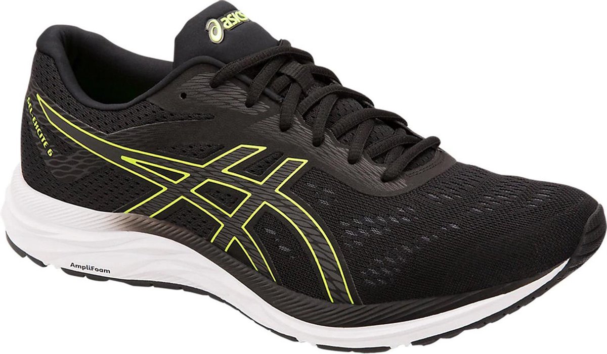 Asics Sportschoenen - Maat 47 - Mannen - zwart/geel | bol.com
