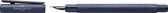 Faber-Castell vulpen - NEO Slim - aluminium donkerblauw - B - FC-146163