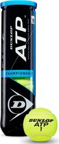 Dunlop ATP Championship Tennisballen -  4 stuks - geel