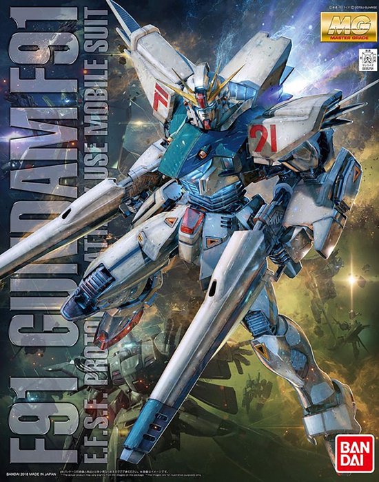 Gundam Master Grade Gundam F91 Ver 2 0 1 100 Model Kit Bol