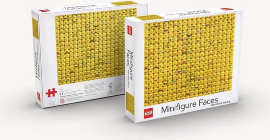 Lego - LEGO® Minifigure Faces 1000-Piece Puzzle