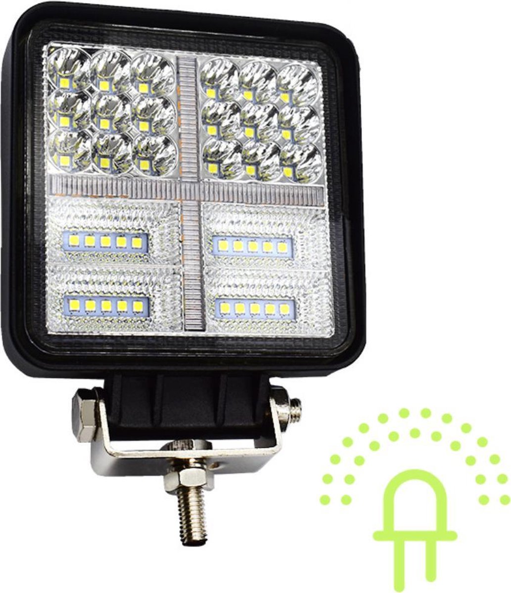 LED Werklamp met Flitser 114 Watt 10-30v
