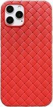 Apple iPhone 12 Pro Back Cover Telefoonhoesje | Rood