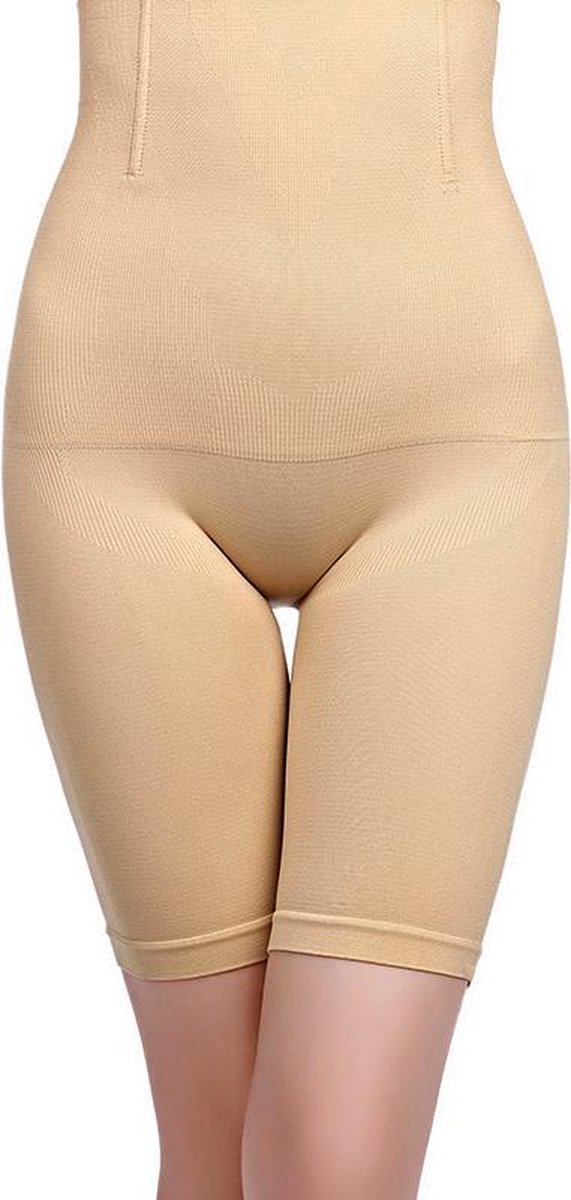 High Waisted Thigh Slimmer M/L - nude