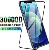 iphone11 Pro/SX/X   30000D Volledige glas Bescherming , Screenprotector iPhone 11 Pro/XS/X  Inclusief Cleaning Set