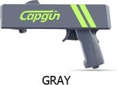 Capgun nieuwe versie cap gun bieropener fles opener bierdopje bierdopjes schieter grijs - mancave verjaardag cadeau vaderdag kerst sinterklaas