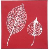 Screen stencil, vel 20x22 cm, , bladeren, 1vel