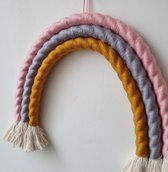 RiFresh - regenboog wandhanger Sofie - roze - eyecatcher babykamer