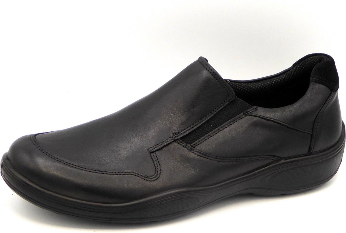 Jomos Leren instapper 418415 - Zwart - Maat 42