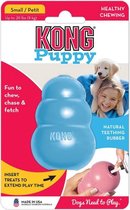 Kong Puppy - Kauwbot Hondenspeelgoed Small - Kauwbot - 72mm x 42mm - Blauw