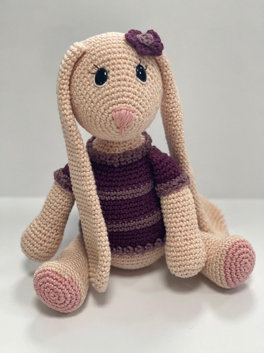 Haakpakket knuffel Haasje Hanna