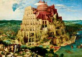 Pieter Breughel Sr - De toren van Babel, 1563 (1000 stukjes, kunst puzzel)