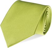 Stropdas Zijde Lime Groen Uni F04 -