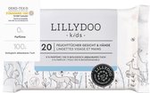 Lillydoo kids Doekjes gezicht en handen (20 stuks)