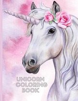 Unicorn Coloring Book For Kids Ages 4-8