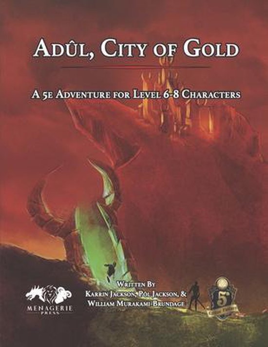 Adûl, City of Gold - cover