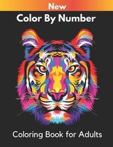 New Color By Number Coloring Book for Adults