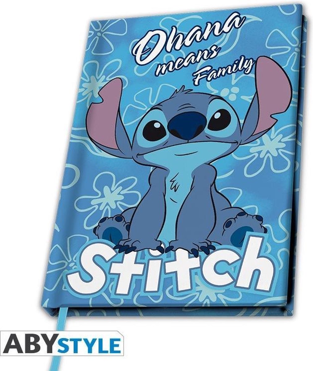 cahier stitch avec son stylo - Disney