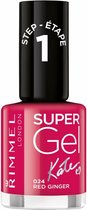 Rimmel London SuperGel Nagellak - 024 Red Ginger