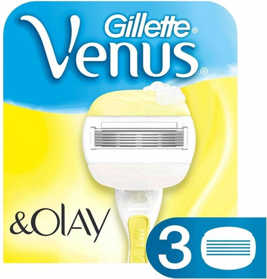 Gillette Venus & Olaz ComfortGlide Scheermesjes Vrouwen - 3 stuks