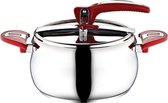 RVS 9 liter pressure/druk koker (met inductie)