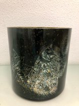 Decoratieve grote vaas - glas