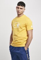 Starter Heren Tshirt -S- Starter Small Logo Goudkleurig