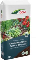 DCM Potgrond Groenten & Kruiden - Potgrond - 60 L
