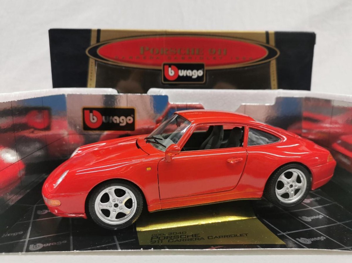 Pièce détachée miniature Porsche 911 Carrera 1993 1/18 1/18ème Burago Bburago eB