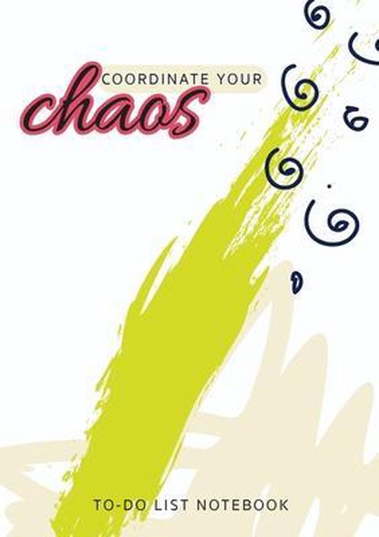 Coordinate Your Chaos To-Do List Notebook - cover