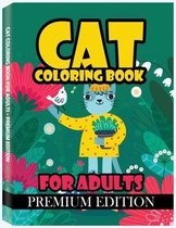 Cat Coloring Book for Adults