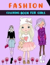 Fashion Coloring Book For Girls