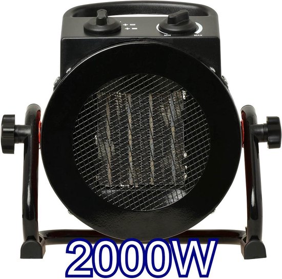 Industriële elektrische keramische kachel 2000W / 2 KW - Werkplaatskachel -  Heater -... | bol.com
